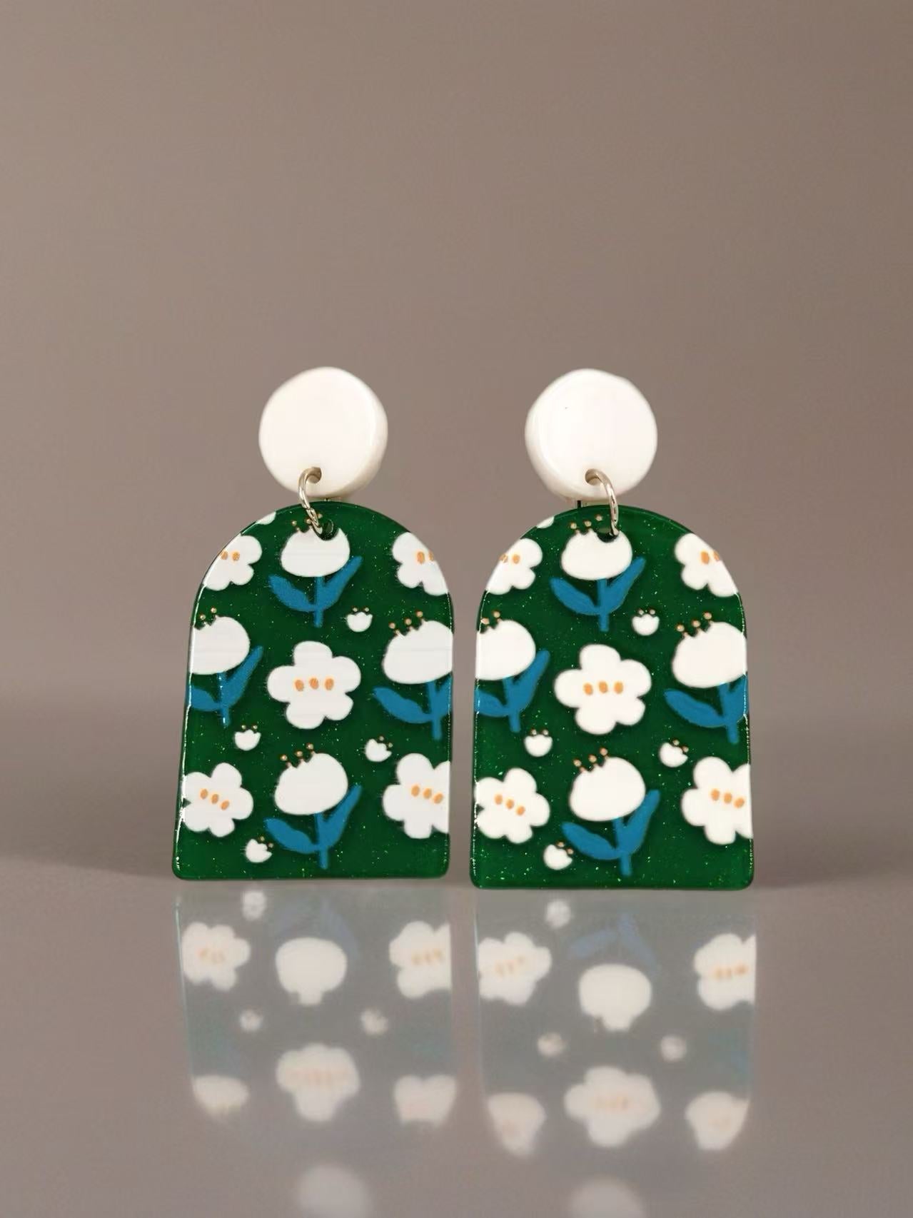 Cotton Blossom Earrings