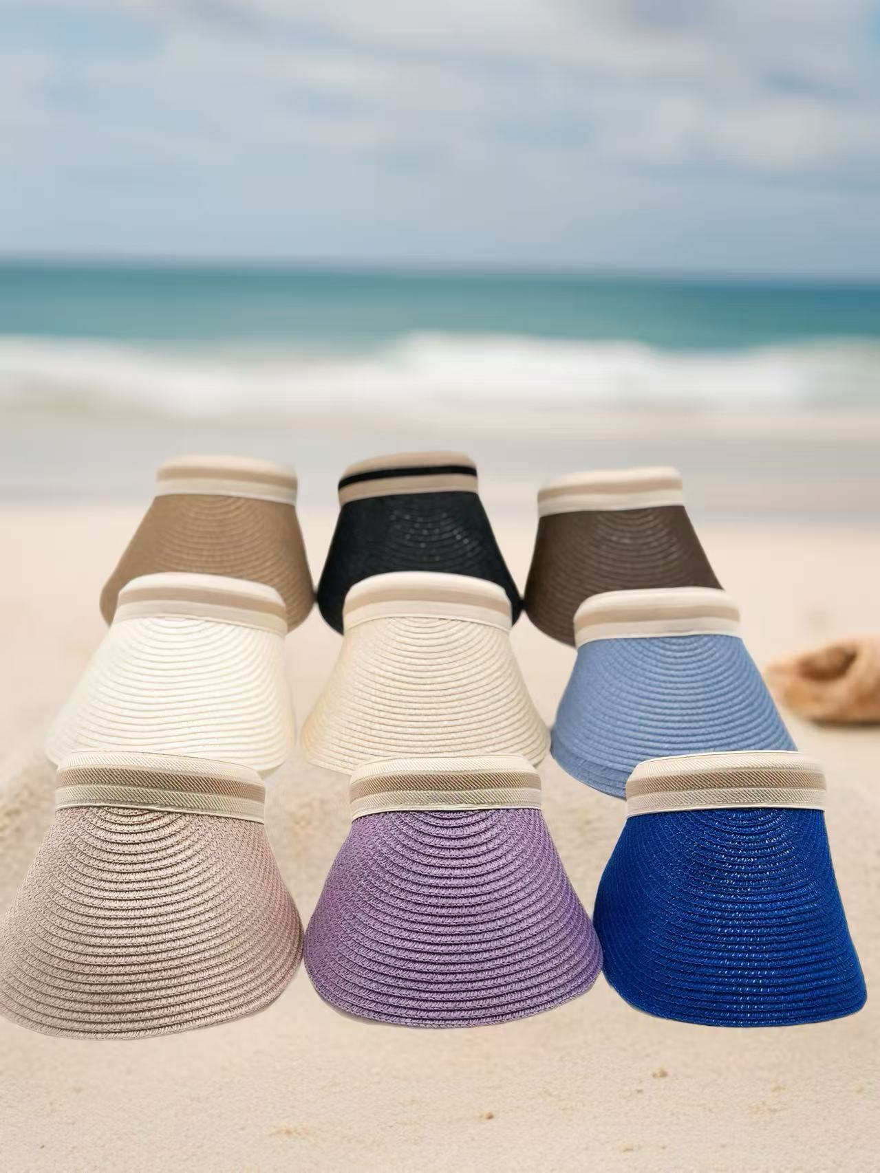 Classic Wide-Brim Sun Visors