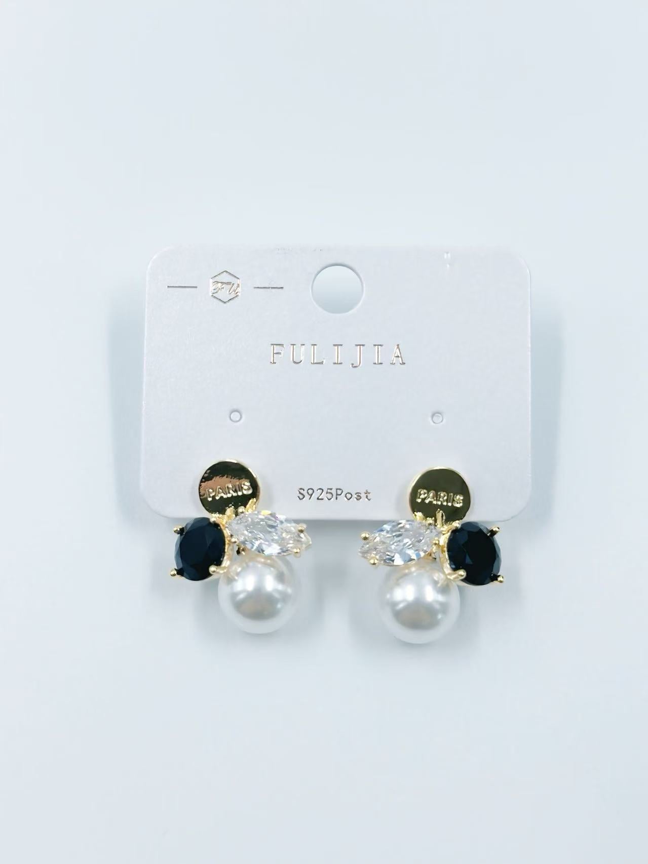 Elegant Parisian Drop Earrings
