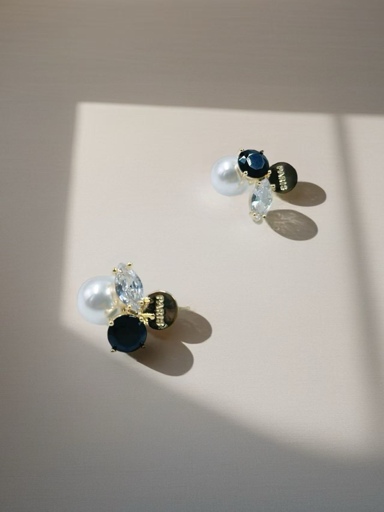 Elegant Parisian Drop Earrings