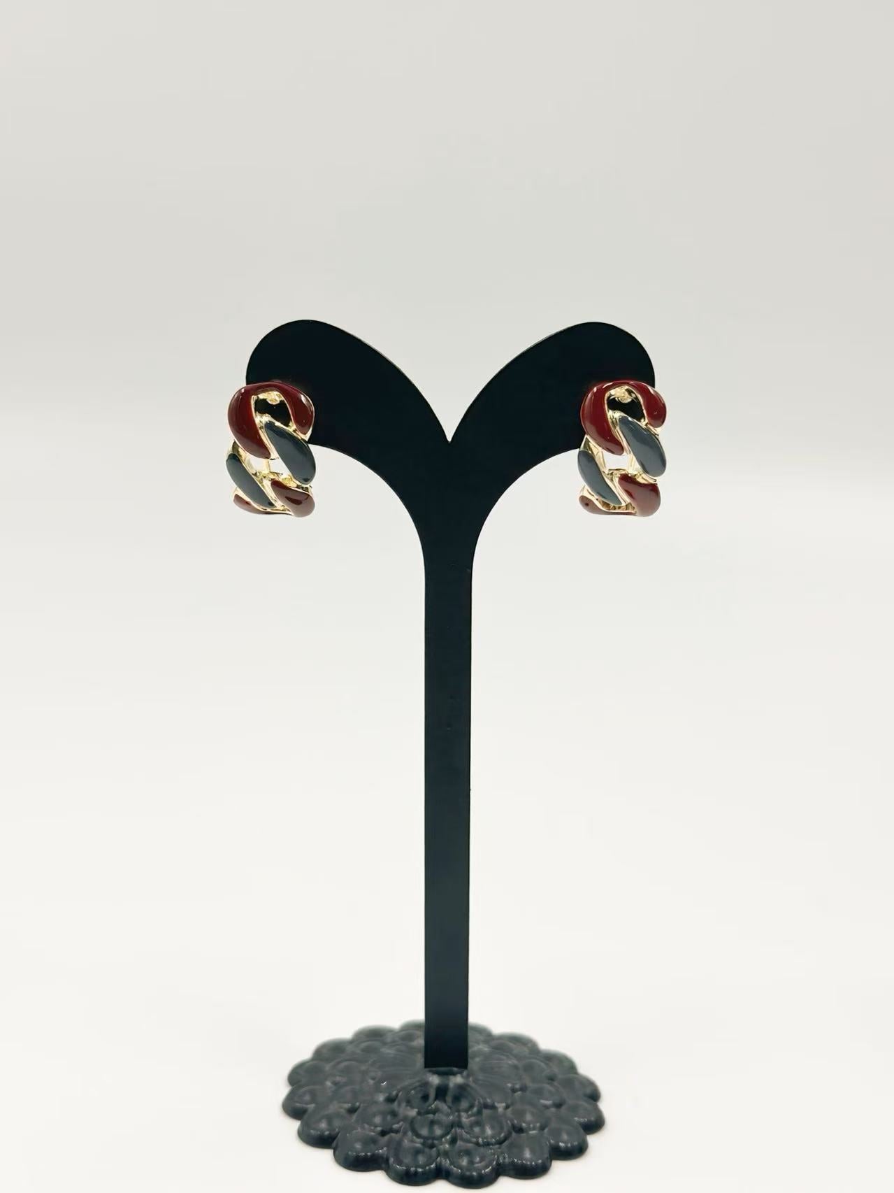 Bold Twist Earrings