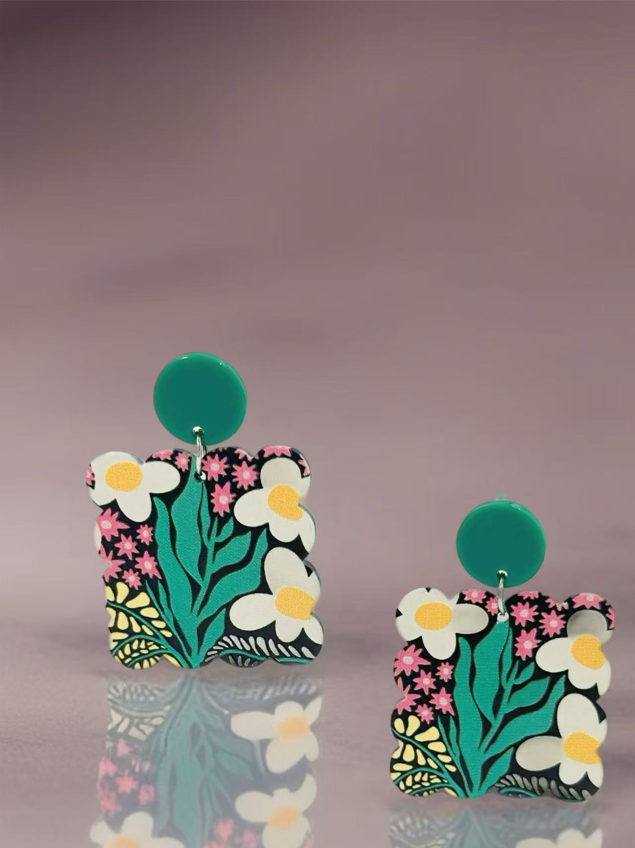 Whimsical Garden Bloom Earrings