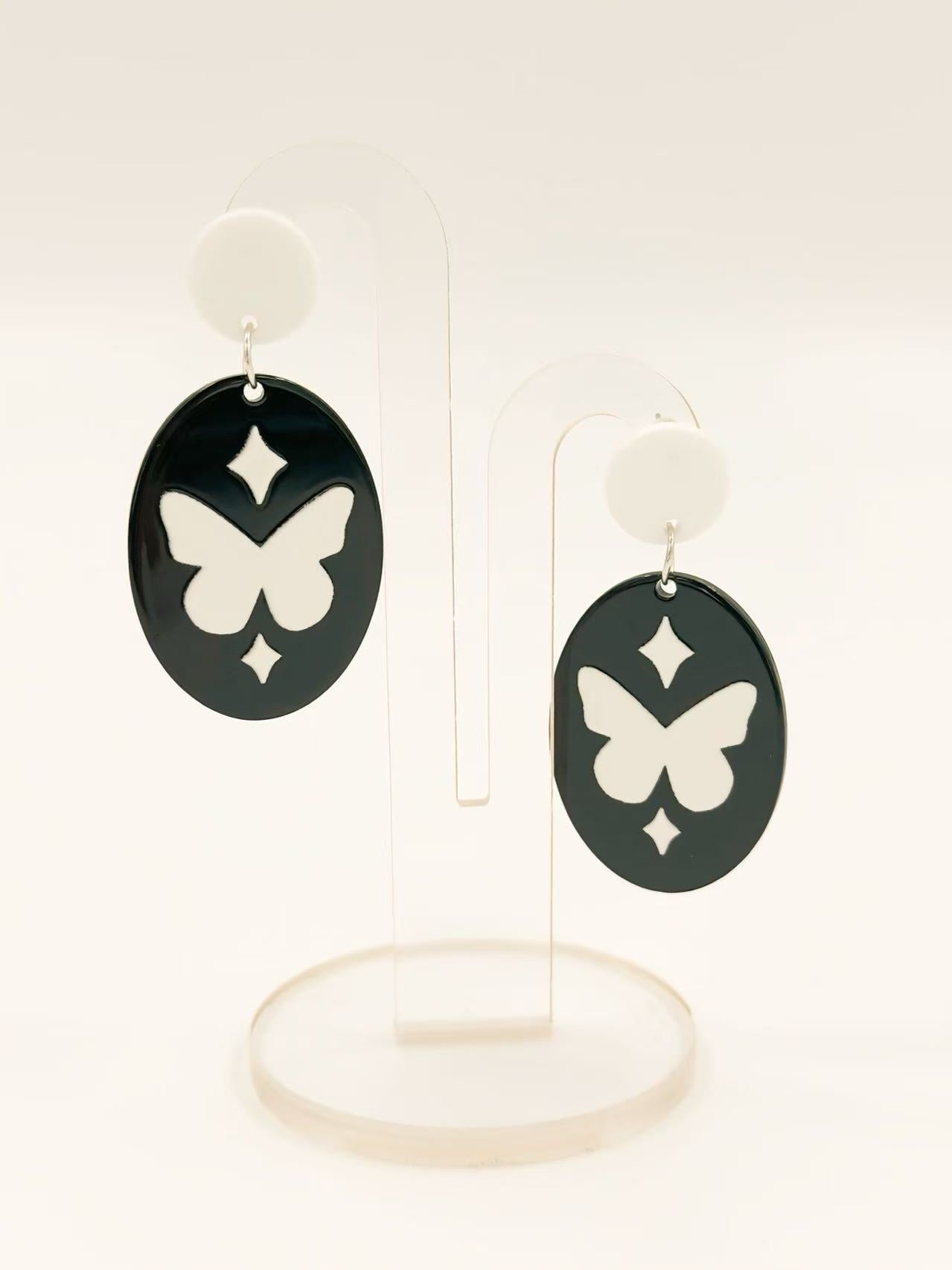 Butterfly Silhouette Earrings