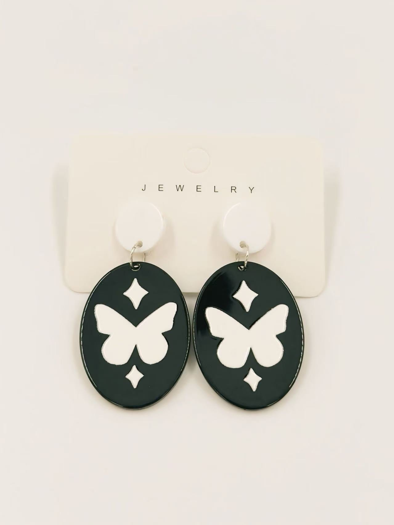 Butterfly Silhouette Earrings