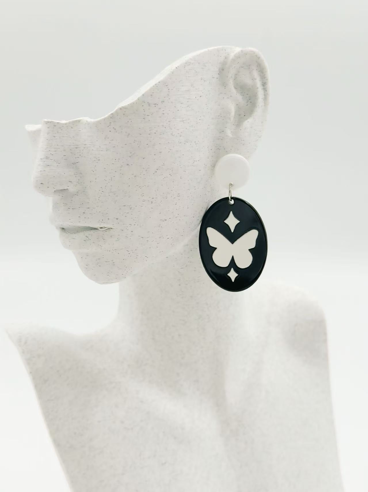 Butterfly Silhouette Earrings