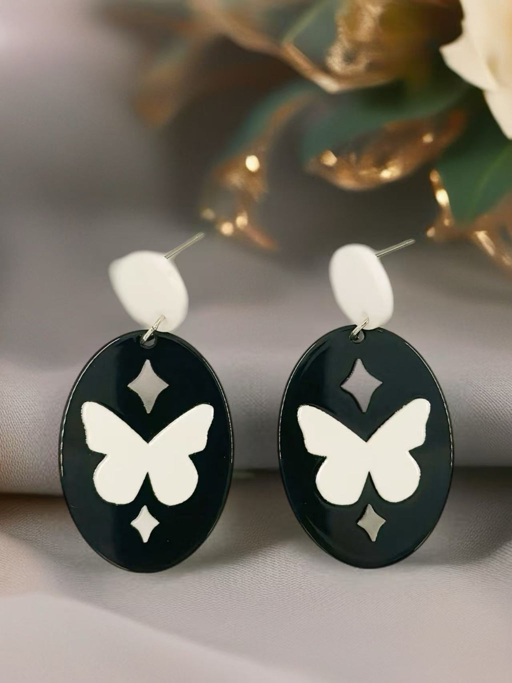 Butterfly Silhouette Earrings