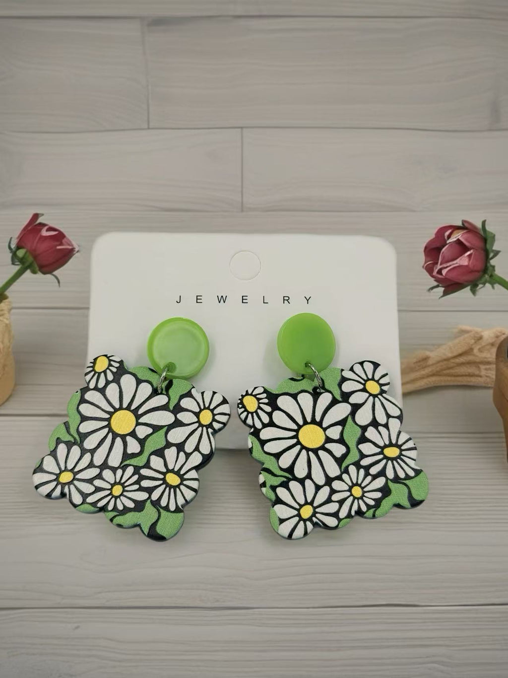 Sunny Daisy Meadow Earrings