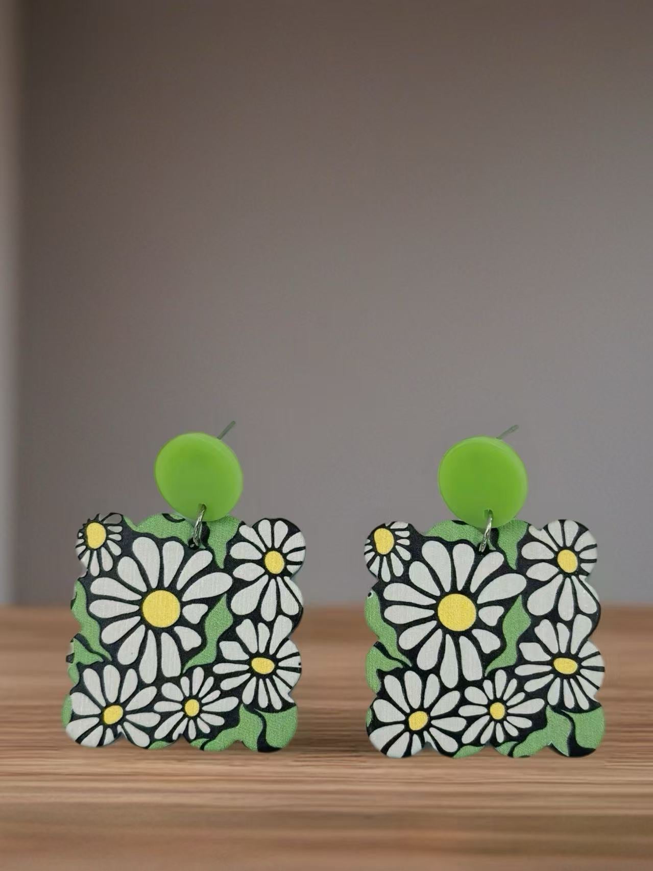 Sunny Daisy Meadow Earrings