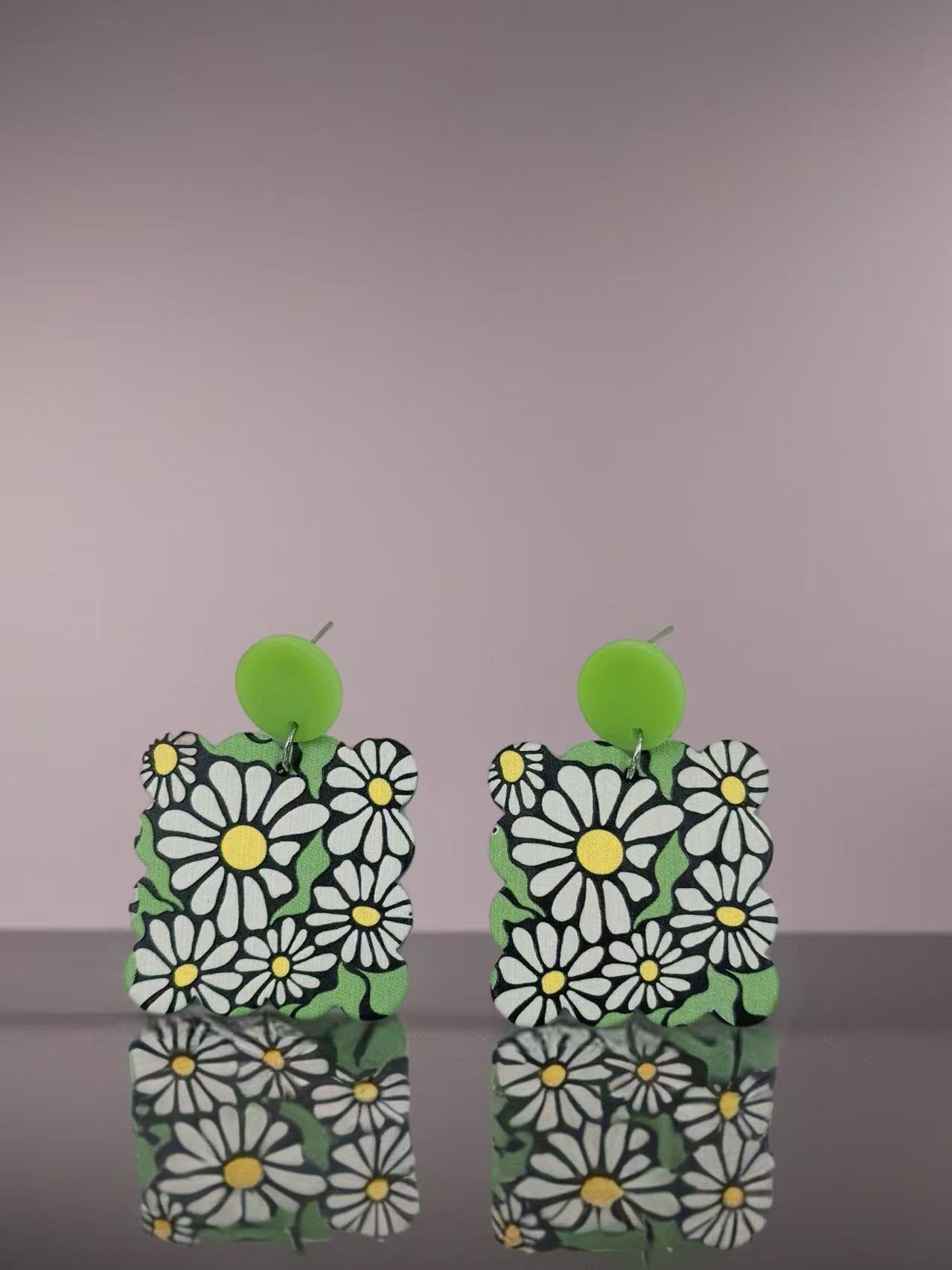 Sunny Daisy Meadow Earrings