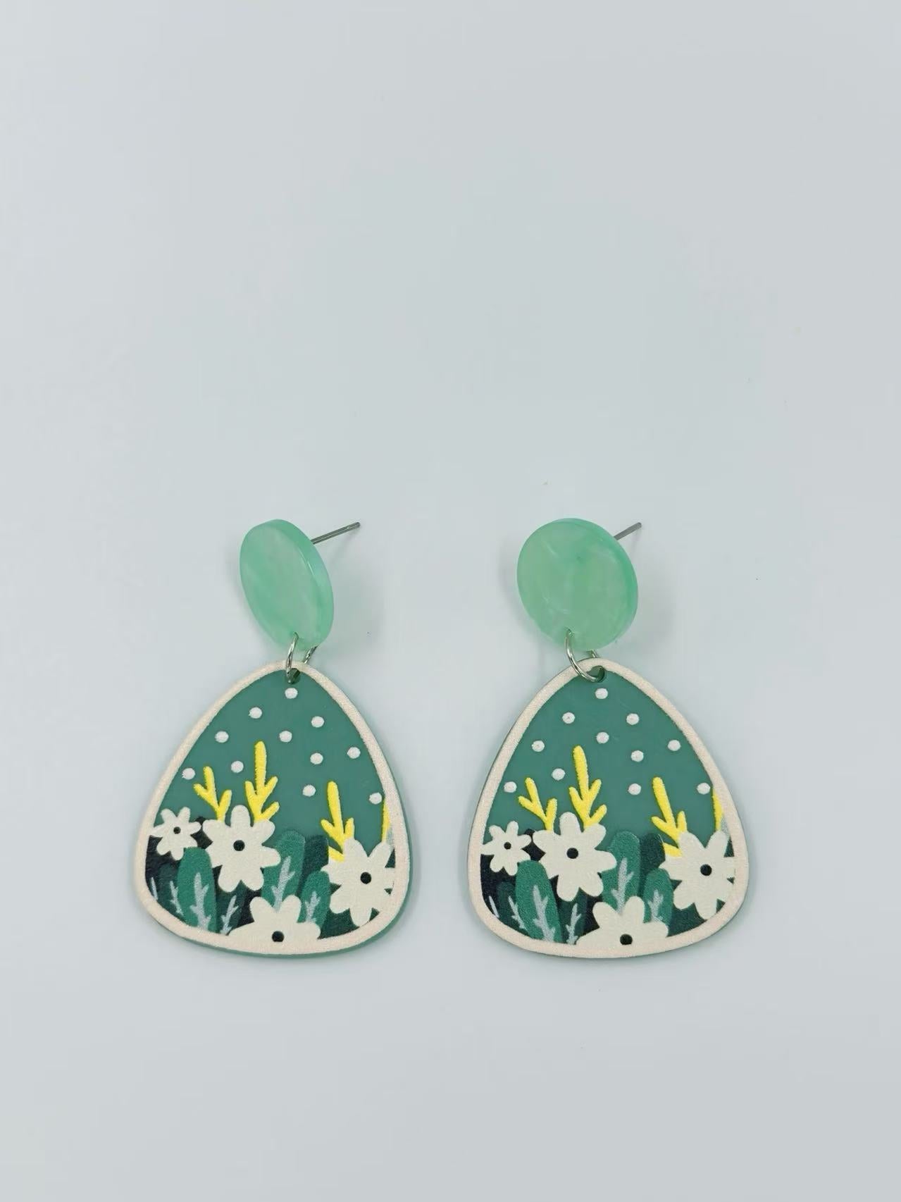 Botanical Bloom Stud Earrings
