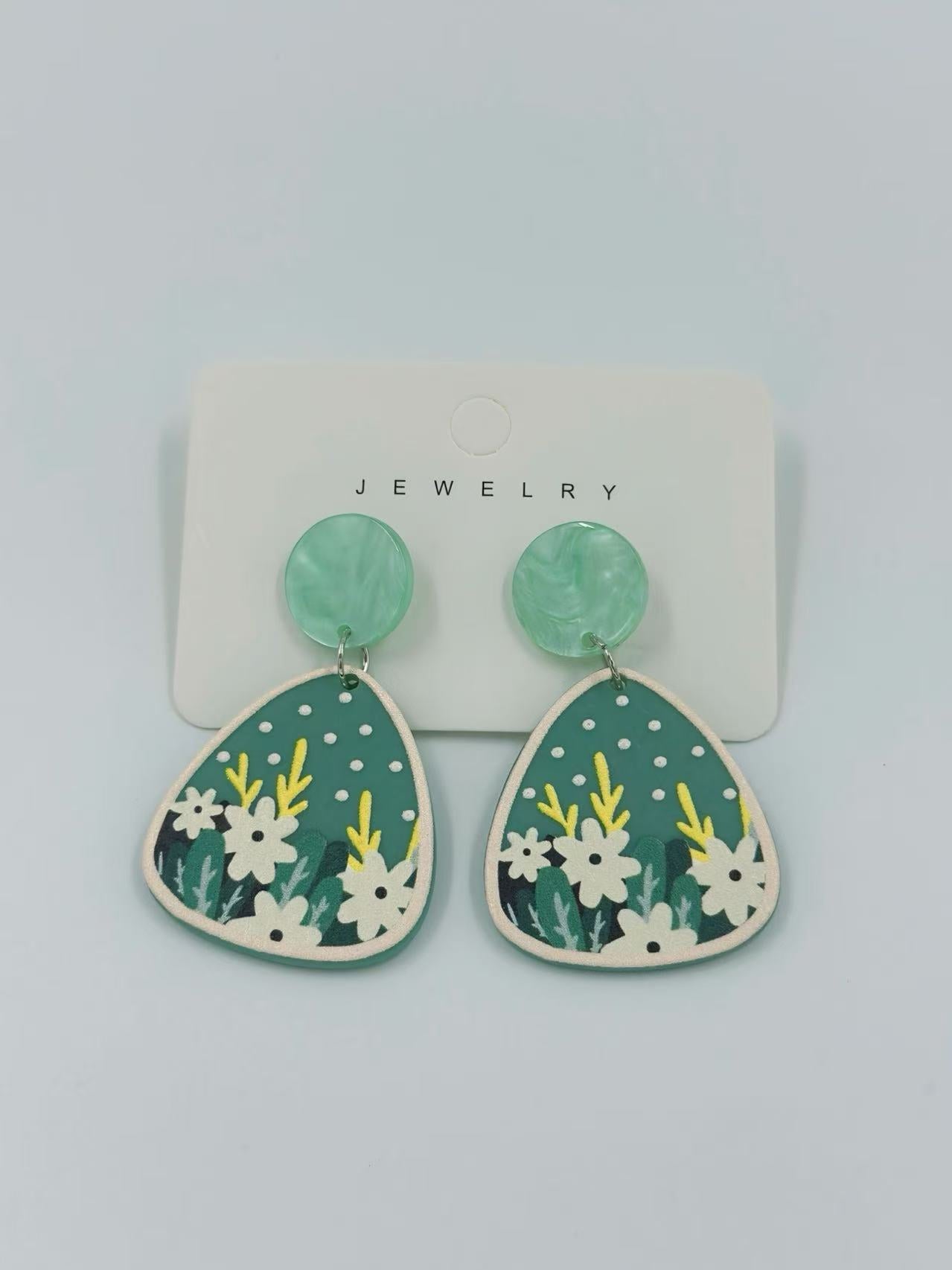 Botanical Bloom Stud Earrings