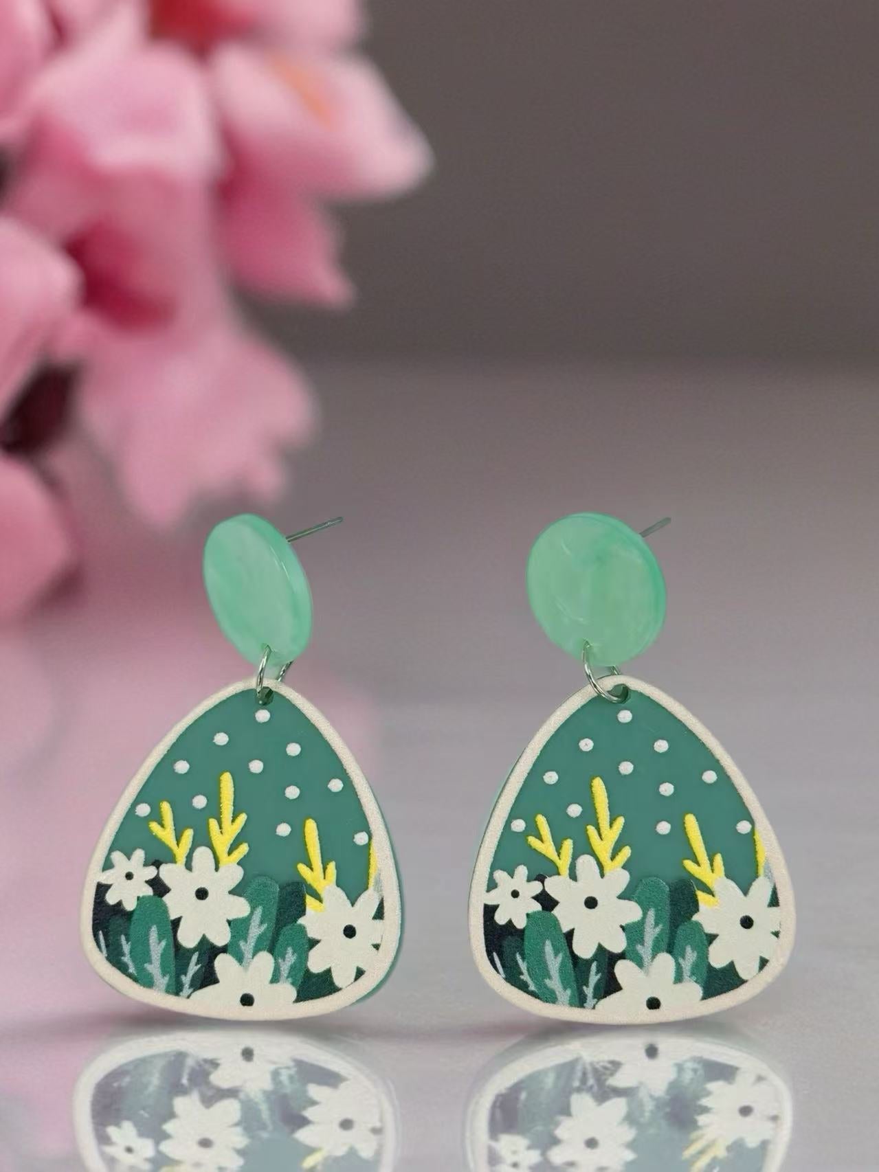 Botanical Bloom Stud Earrings
