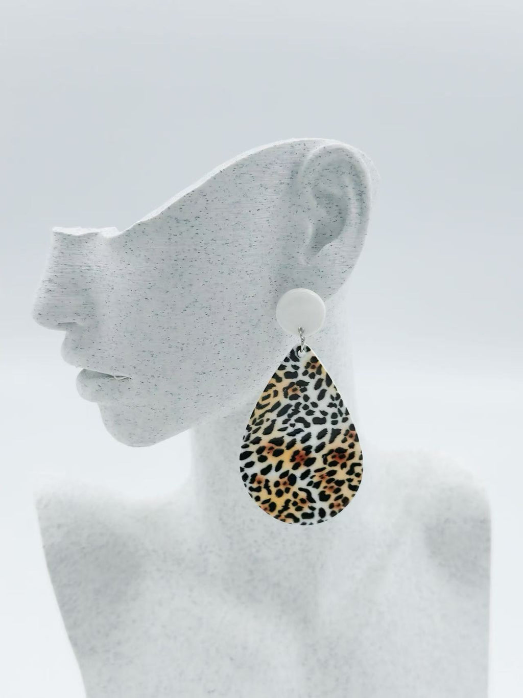 Wild Spirit Leopard Print Stud Earrings