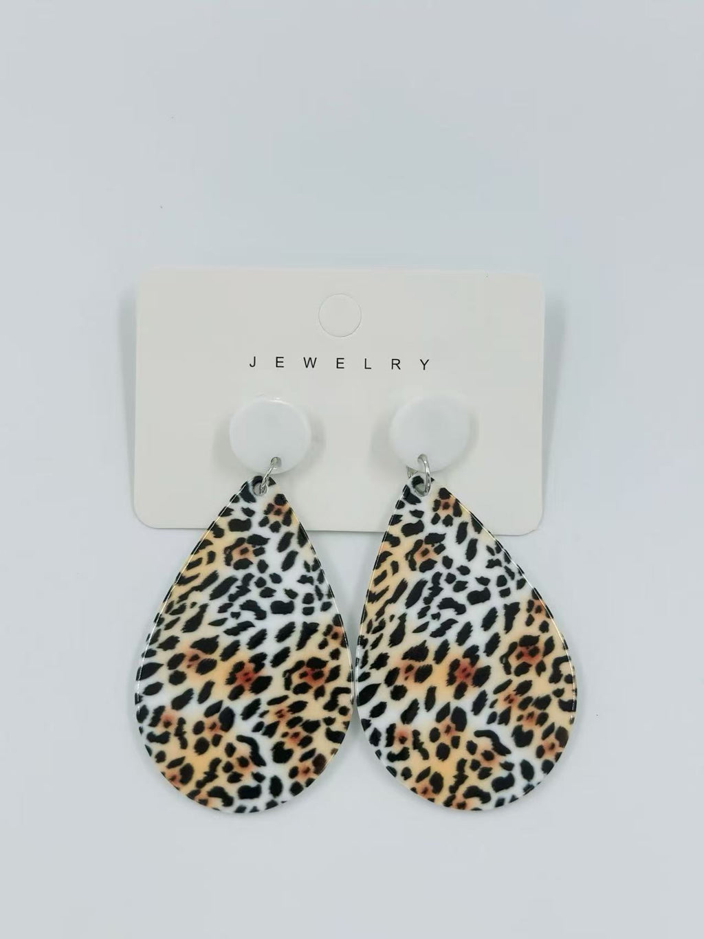 Wild Spirit Leopard Print Stud Earrings