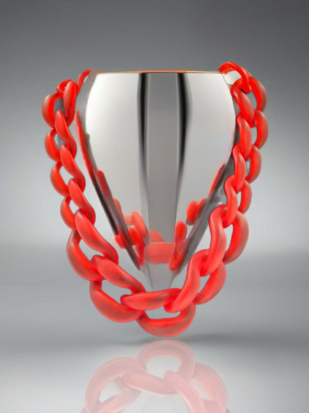 Bold Matte Chunky Chain Necklaces – Multicolor Collection