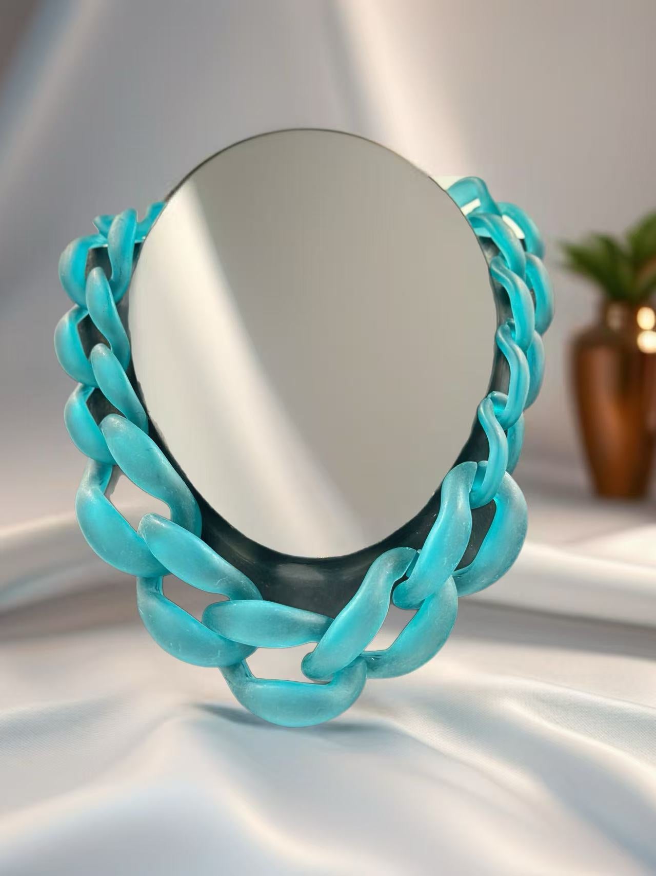 Bold Matte Chunky Chain Necklaces – Multicolor Collection