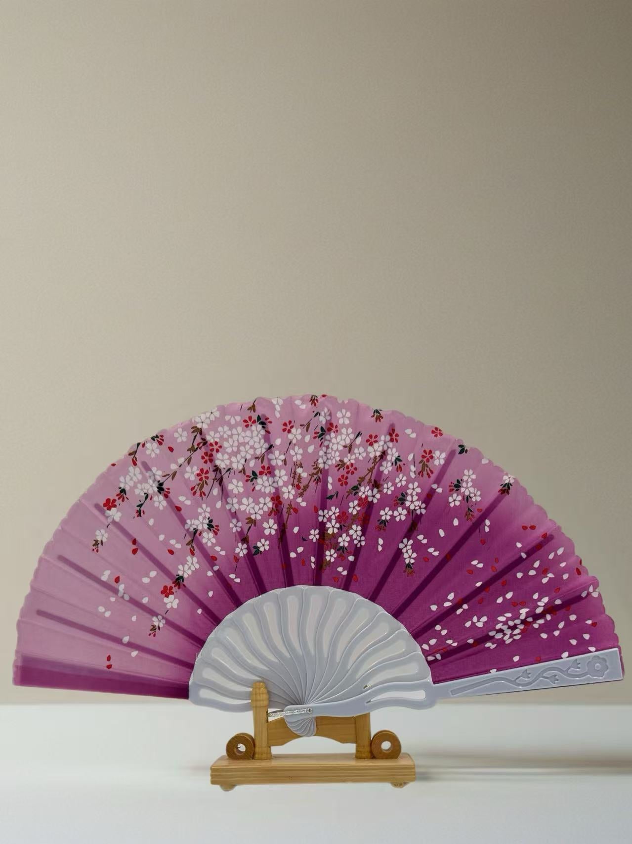 Elegant Floral Hand Fans – Assorted Colors and Designs