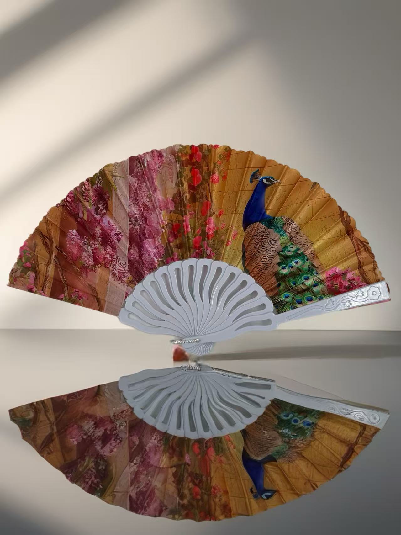 Majestic Birds and Nature-Inspired Hand Fans