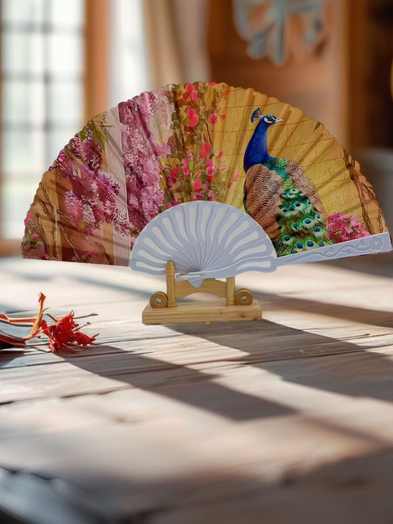 Majestic Birds and Nature-Inspired Hand Fans