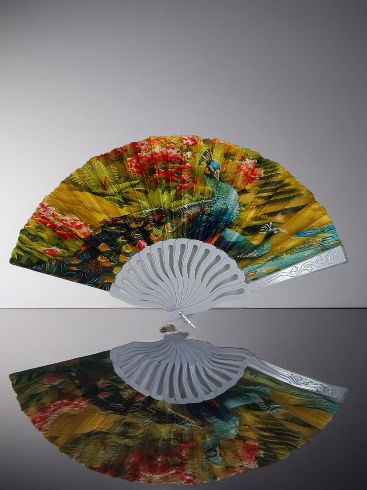 Majestic Birds and Nature-Inspired Hand Fans