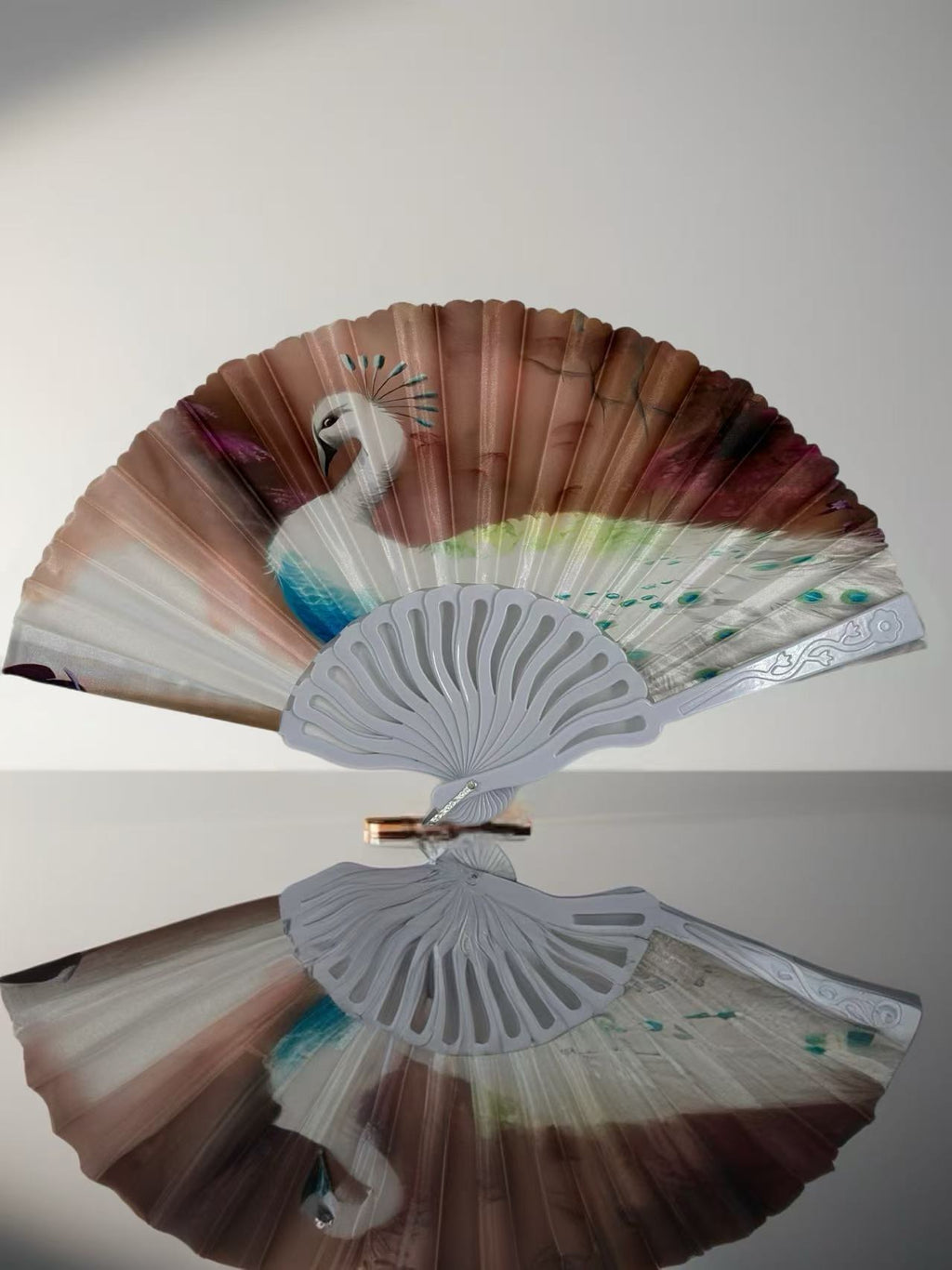 Majestic Birds and Nature-Inspired Hand Fans