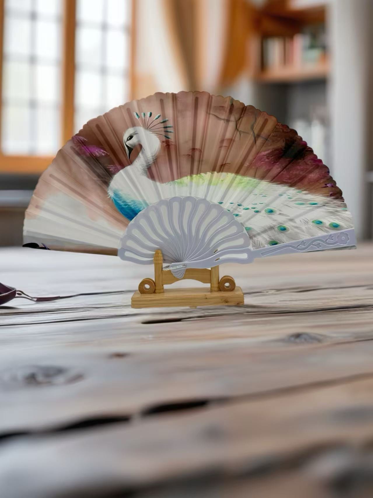 Majestic Birds and Nature-Inspired Hand Fans