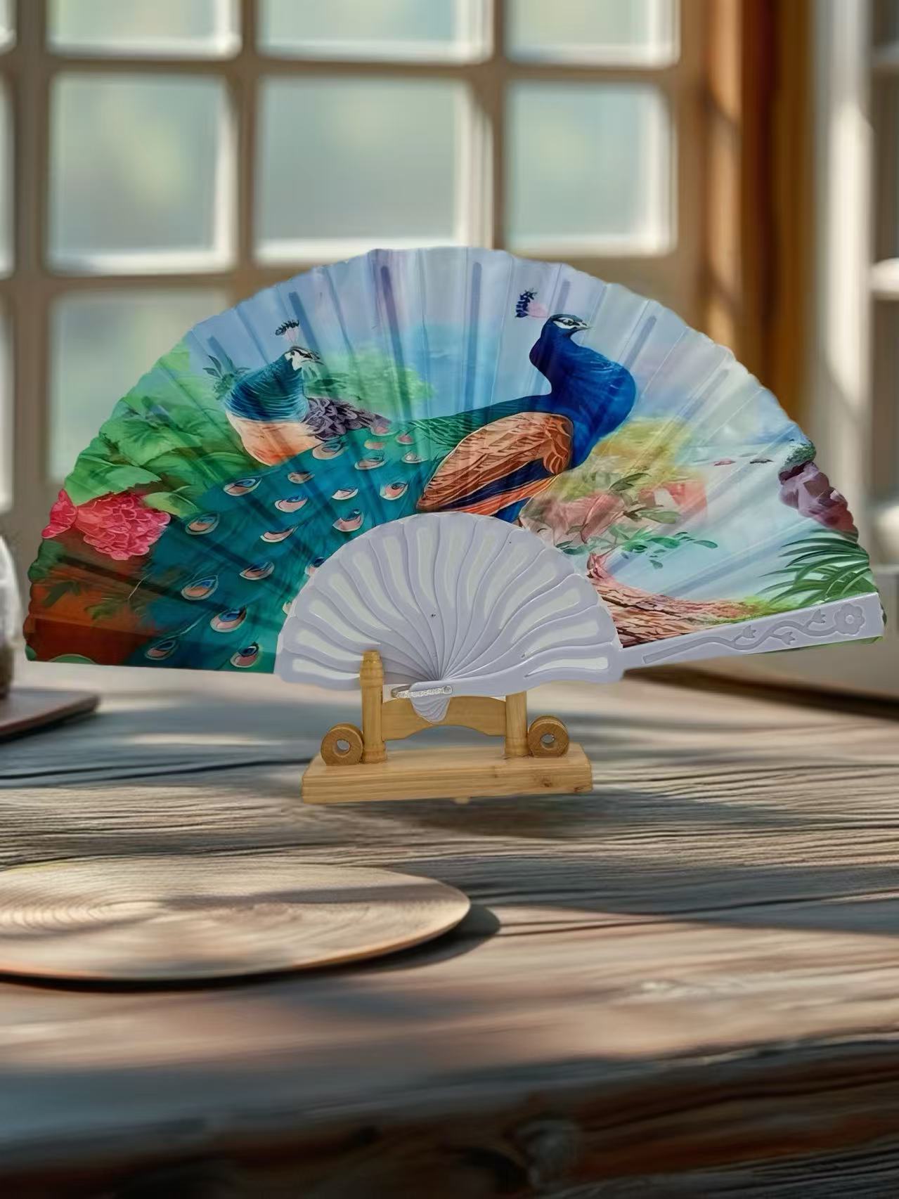 Majestic Birds and Nature-Inspired Hand Fans
