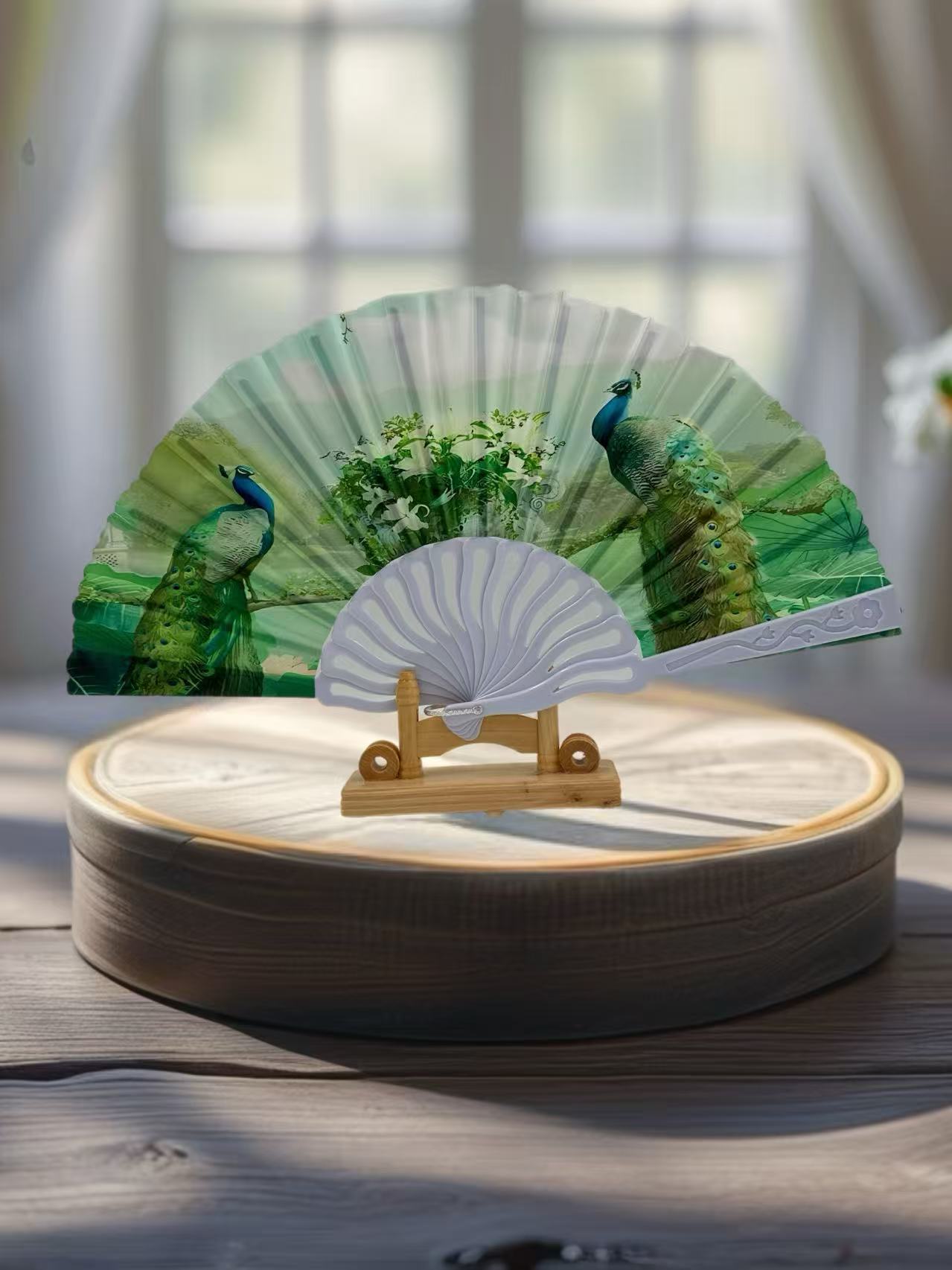 Majestic Birds and Nature-Inspired Hand Fans