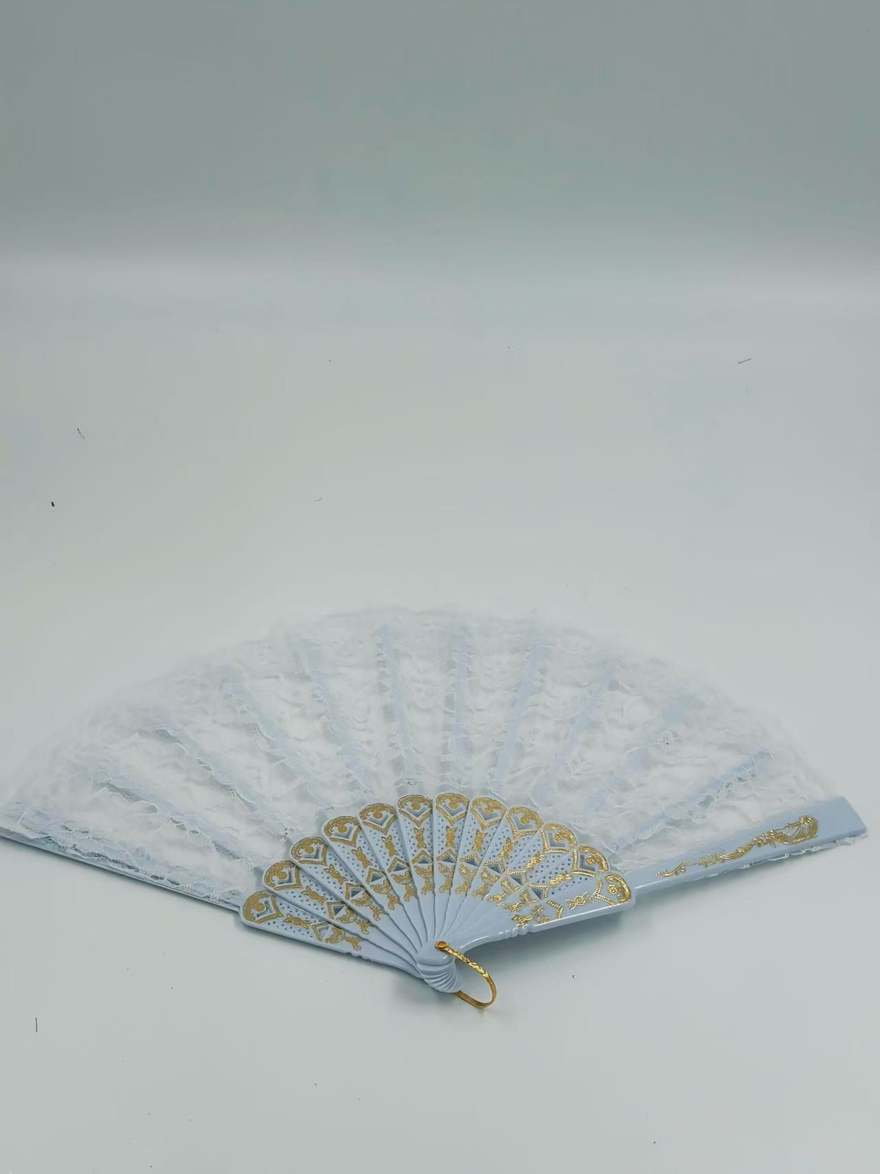 Elegant Lace Folding Fan Collection