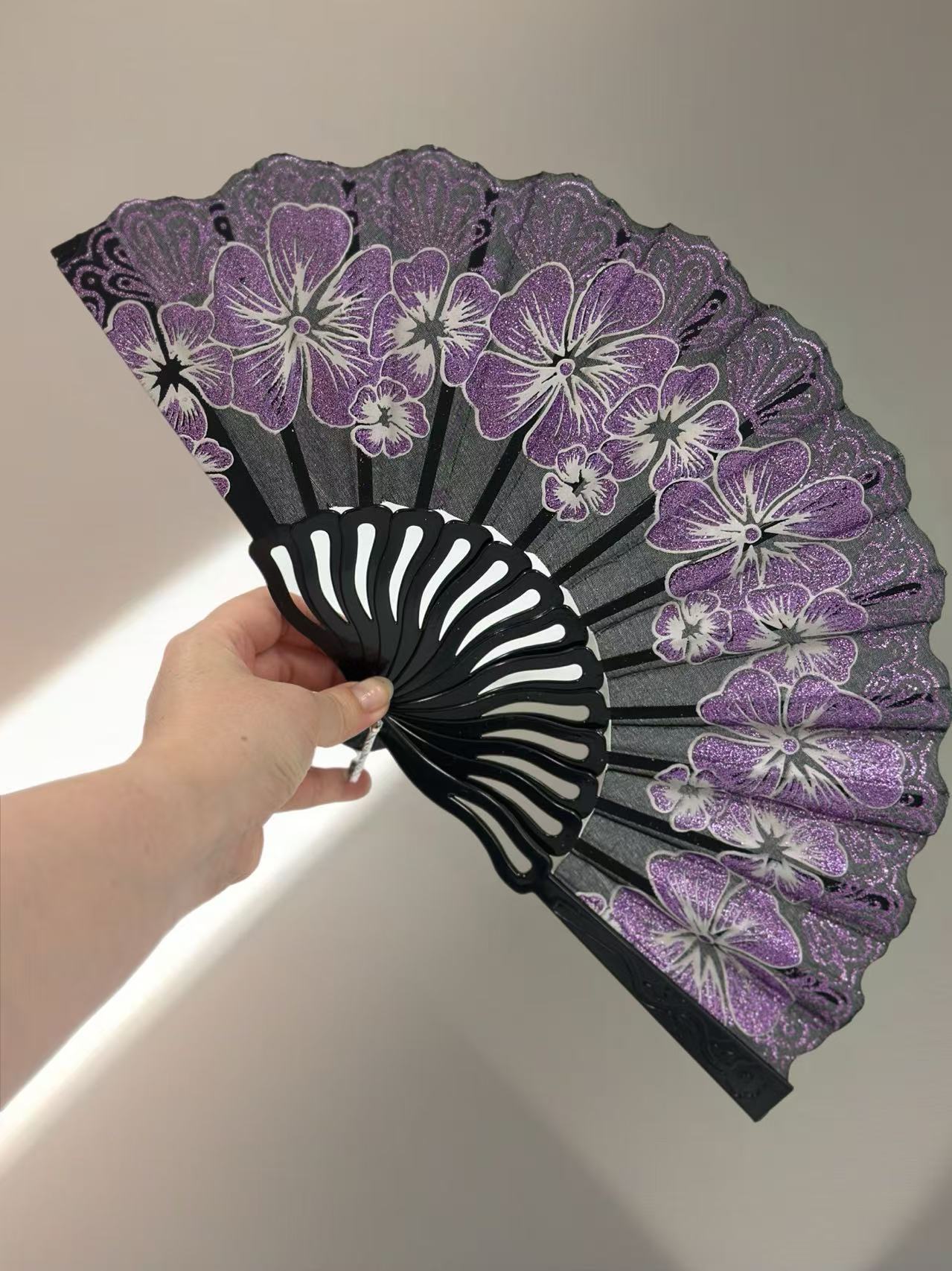 Elegant Hand Fans with Floral Designs