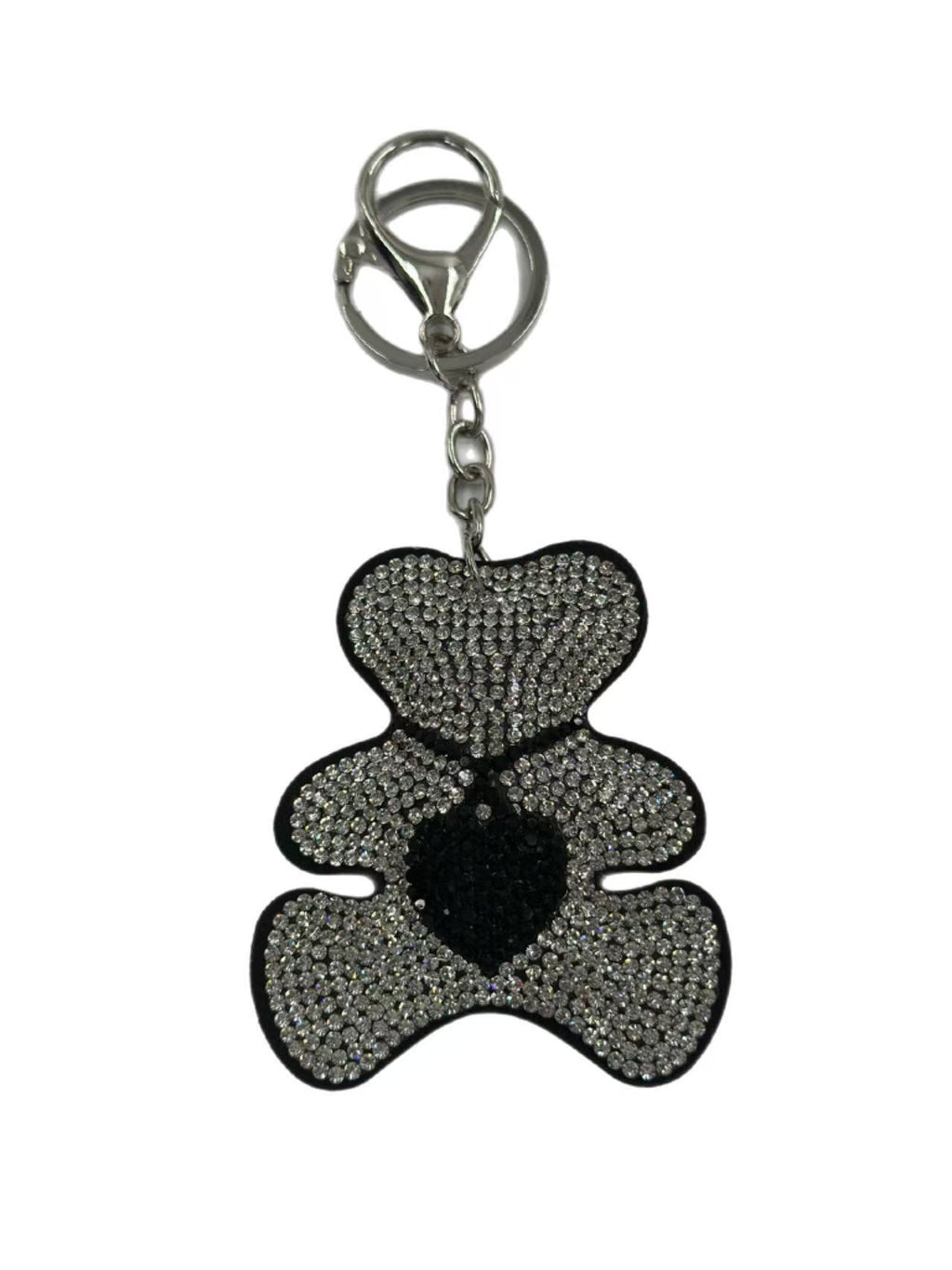 Crystal Bear Keychain – Sparkling Rhinestone Teddy Bag Charm & Key Ring