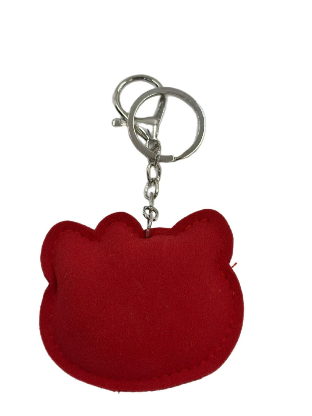 Crystal Kitty Keychain – Sparkling Rhinestone Cat Face Bag Charm & Key Ring