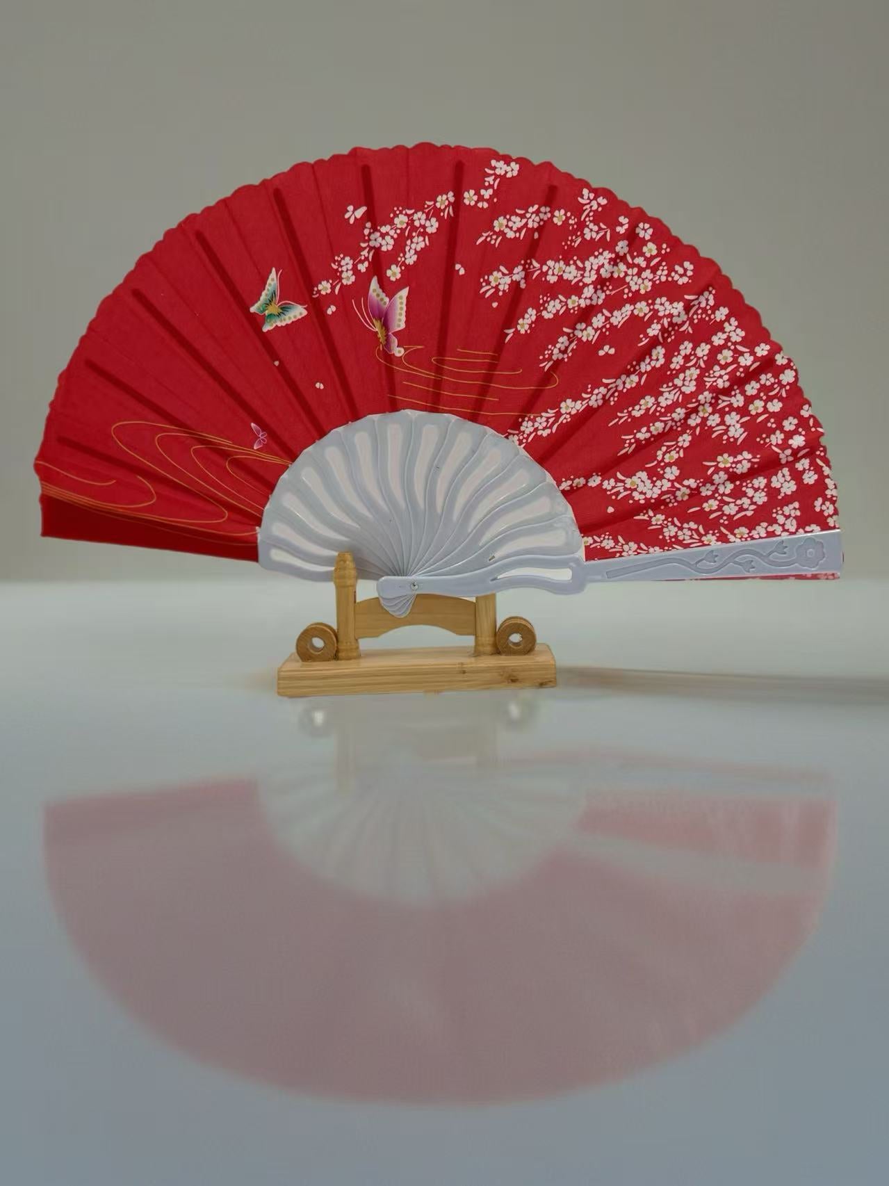 Elegant Floral Hand Fans – Assorted Colors and Designs
