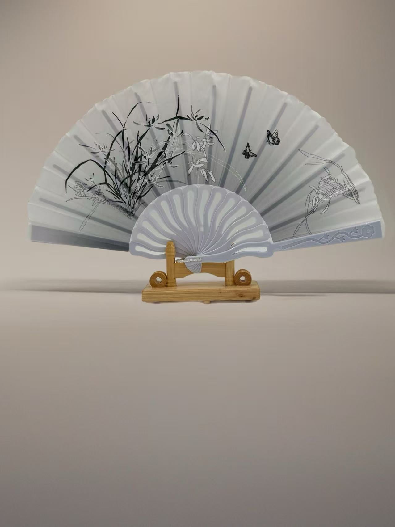 Elegant Floral Hand Fans – Assorted Colors and Designs